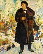 Boris Kustodiev Fiodor Shaliapin Spain oil painting artist